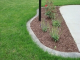 Curbing w/Mulch